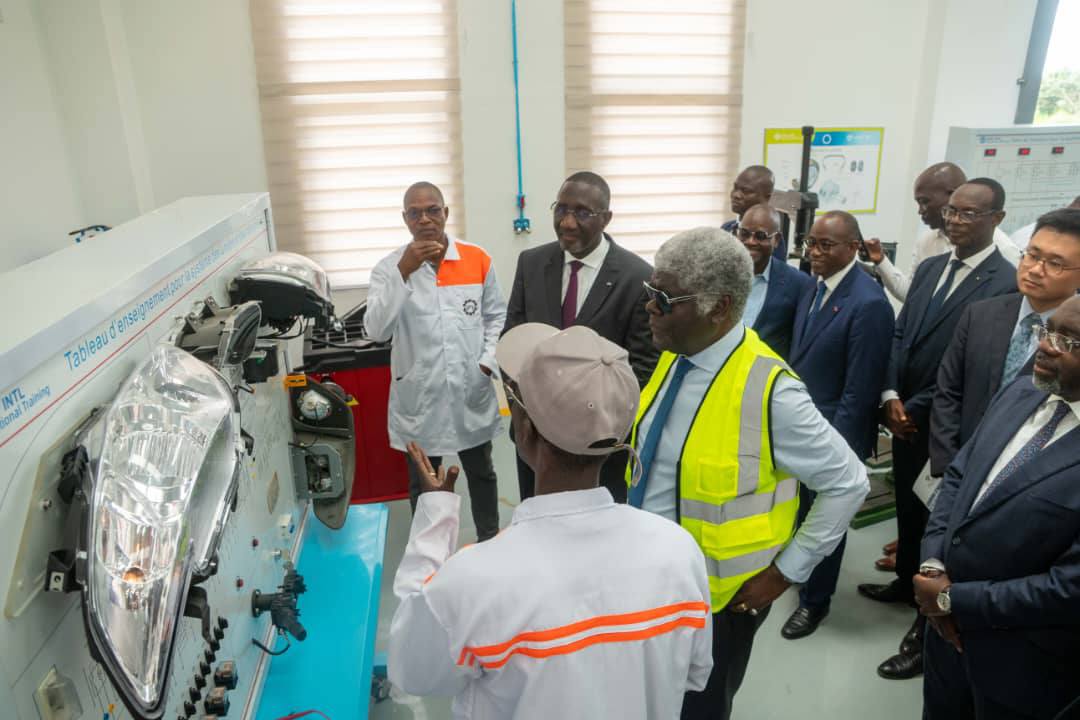 Inauguration du lycée professionnel de Yamoussoukro