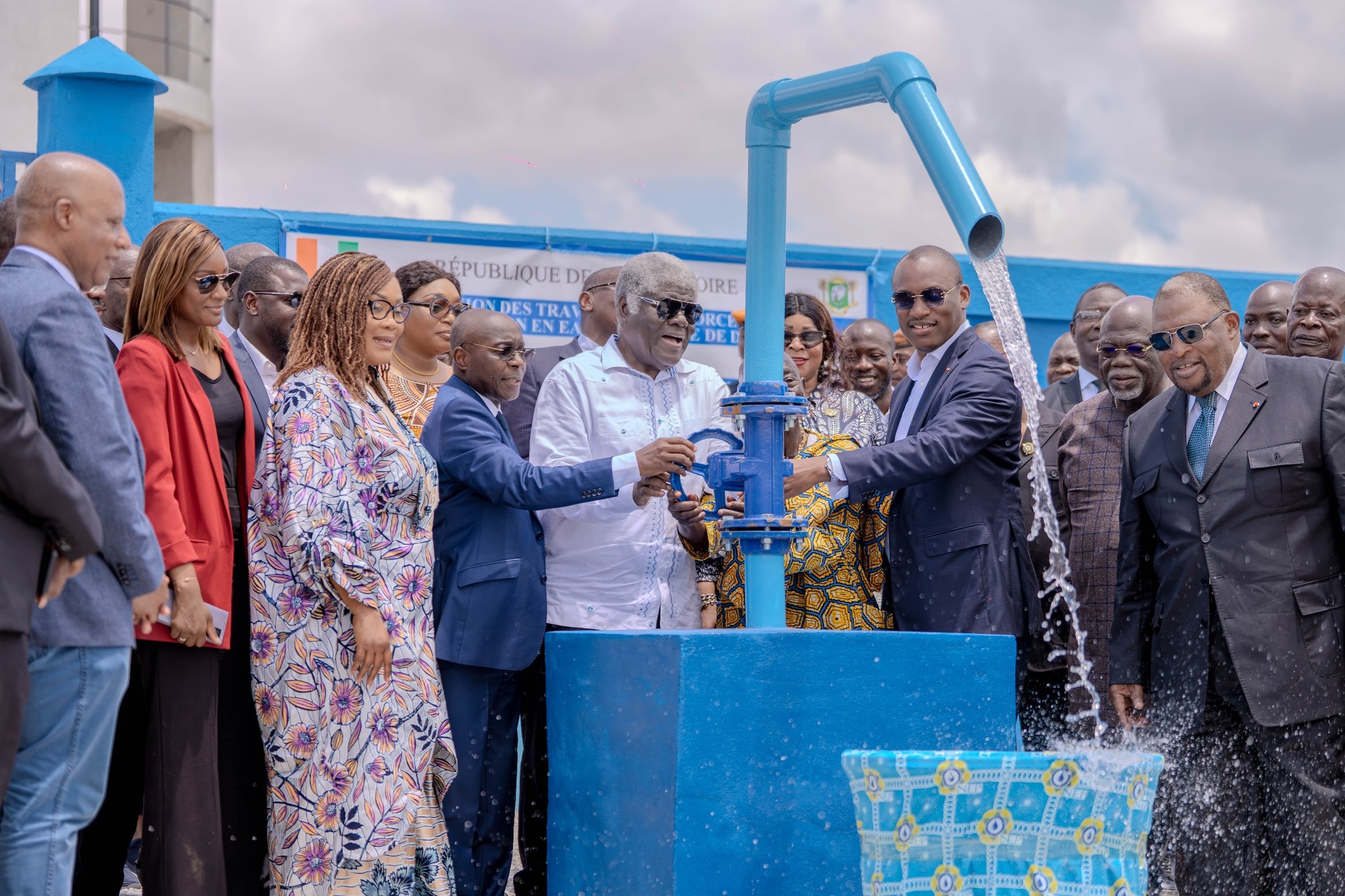 Daloa| Mis en service du château d’eau d’Orly :