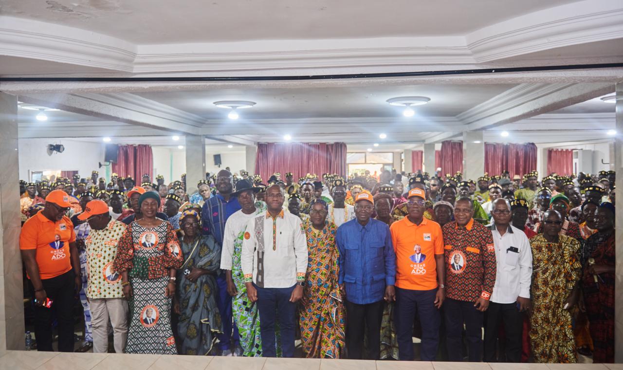 Présidentielle| Rencontre avec la chefferie de Gbêkê