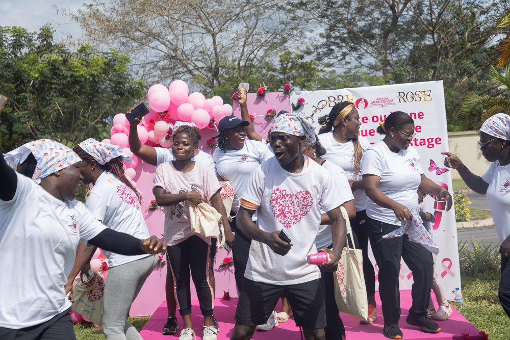 Octobre Rose à l’Hôpital Mère-Enfant de Bingerville