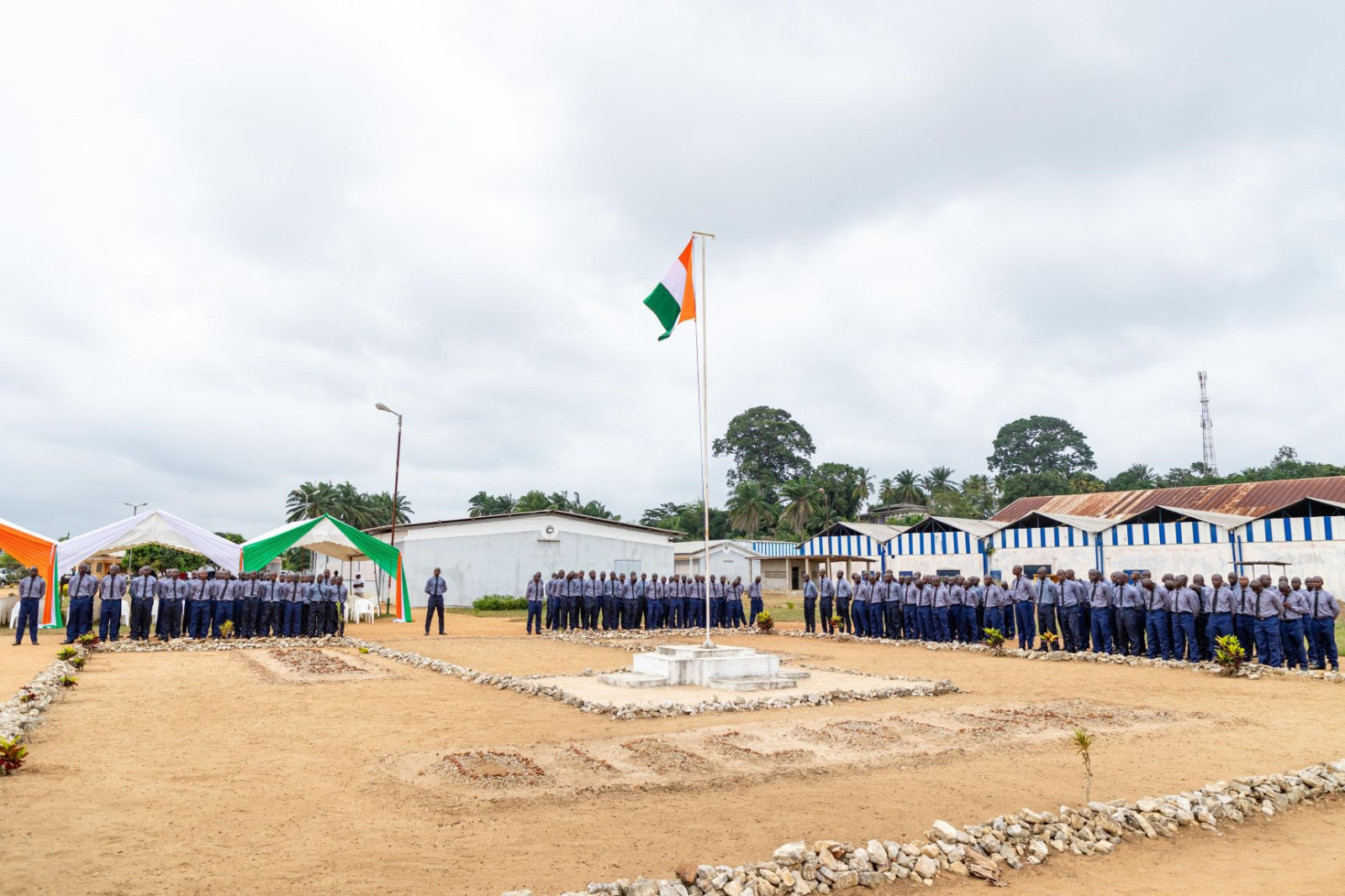 Service civique | Entrée au Centre de Daloa