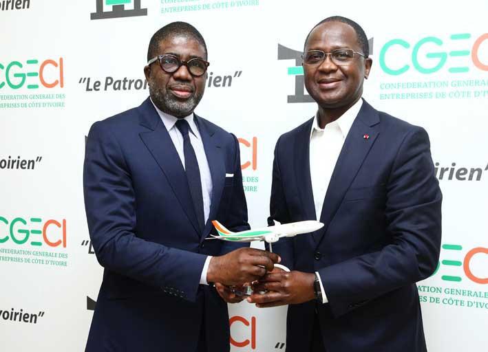 Coopération CGECI – Air Côte d’Ivoire