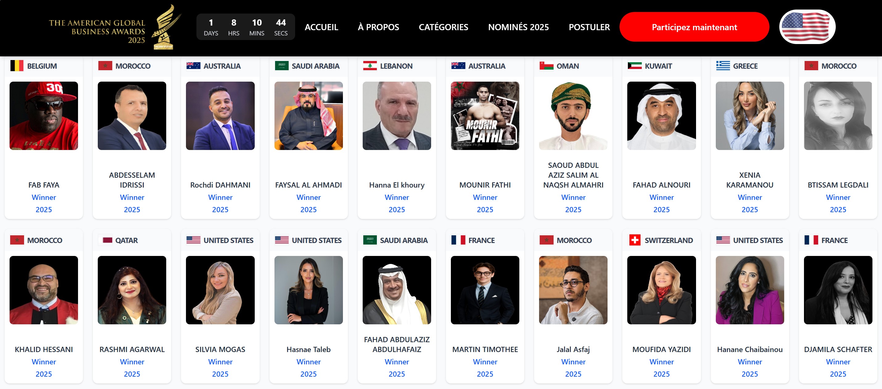 Inclusion financière| ‘‘American Global Business Awards’’