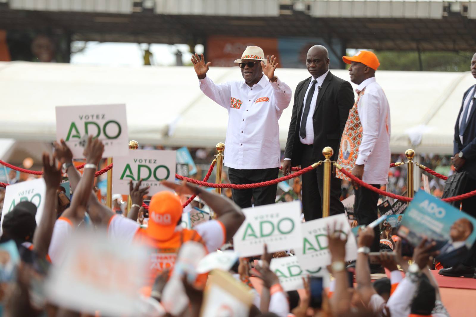 Présidentielle 2025| Lançant sa compagne à Daloa