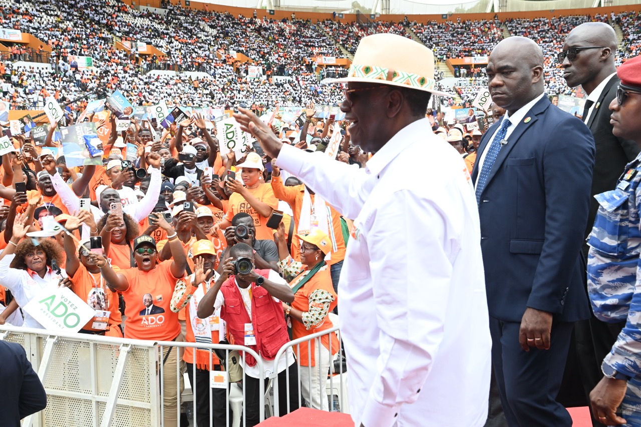 Campagne présidentielle 2025| Au Stade FHB