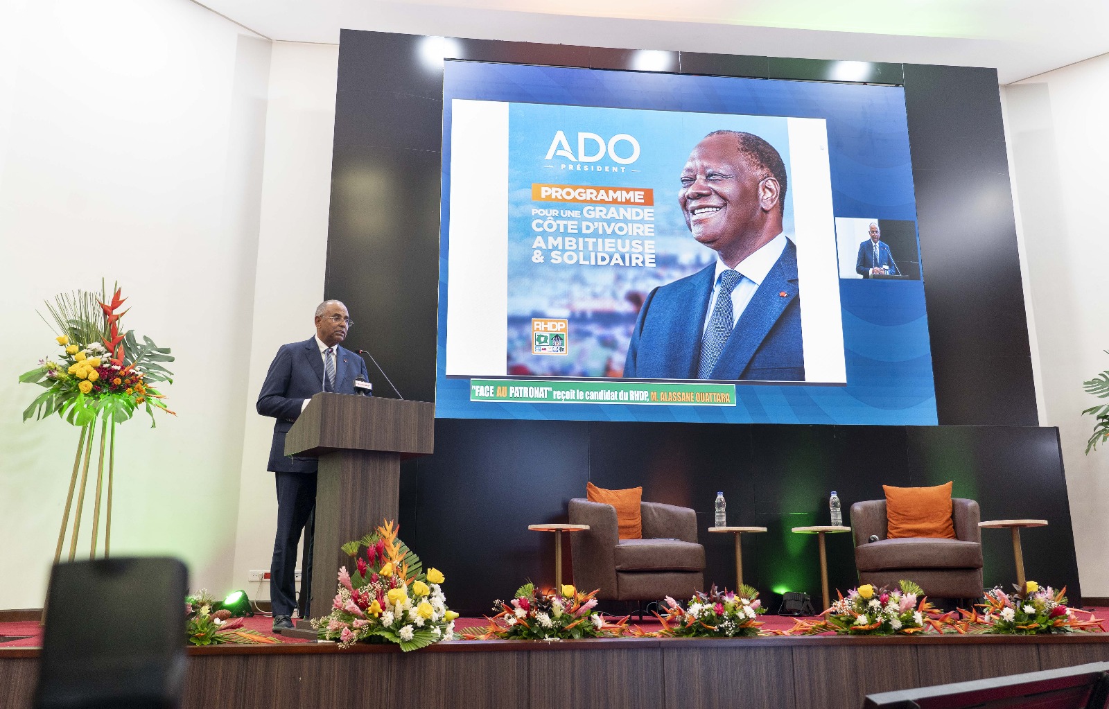 Présidentielle 2025| Face au Patronat ivoirien