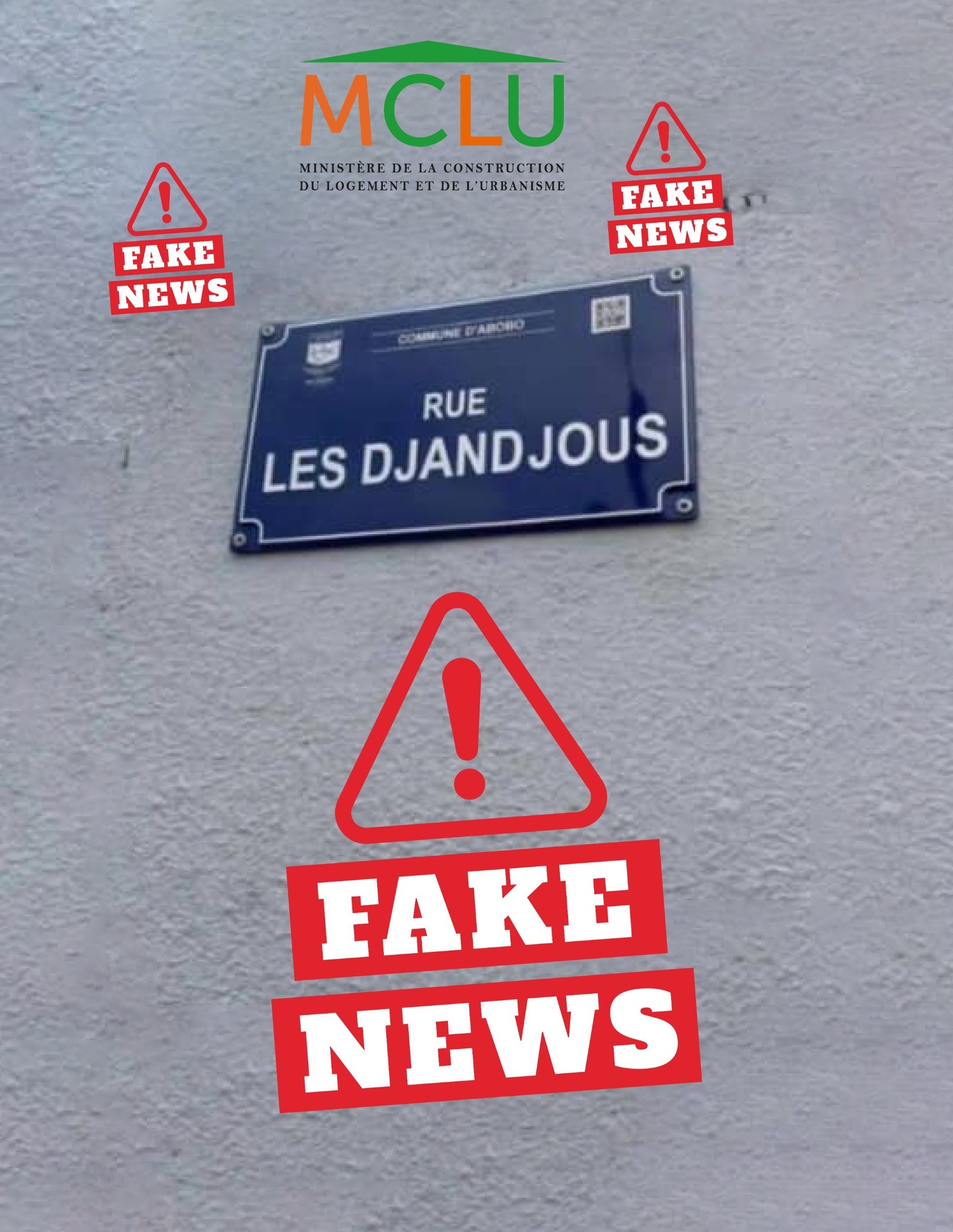 Projet d’adressage| Prétendue plaque à Abobo