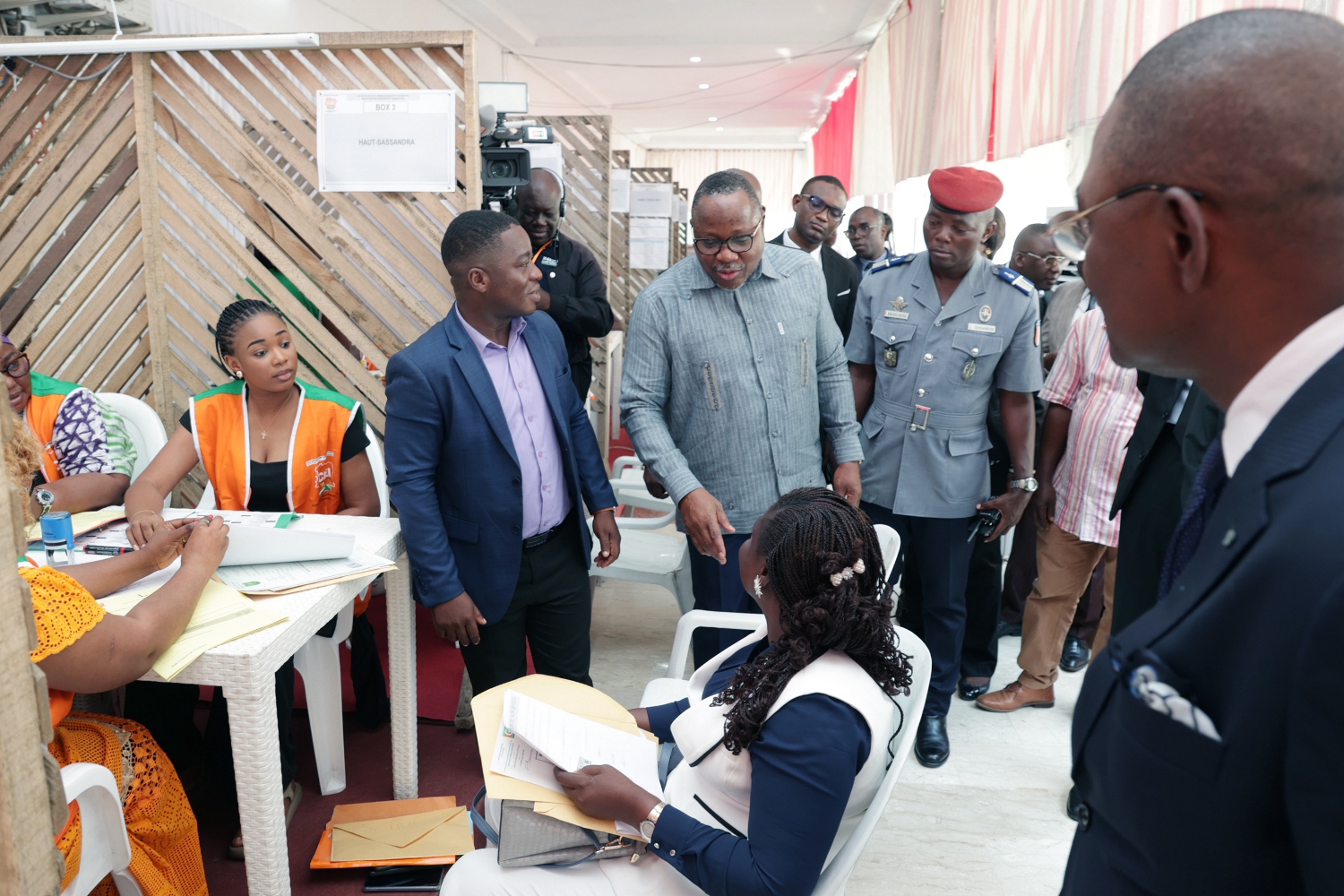 Législatives 2025 | Opération de dépôt de candidatures