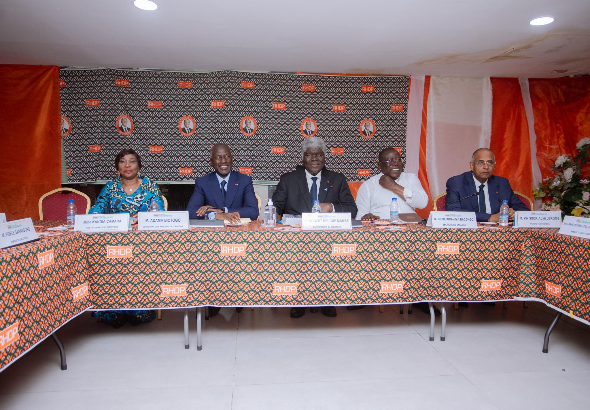 RHDP | Réunion du Directoire