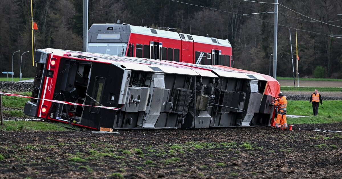 Suisse | Accident ferroviaire