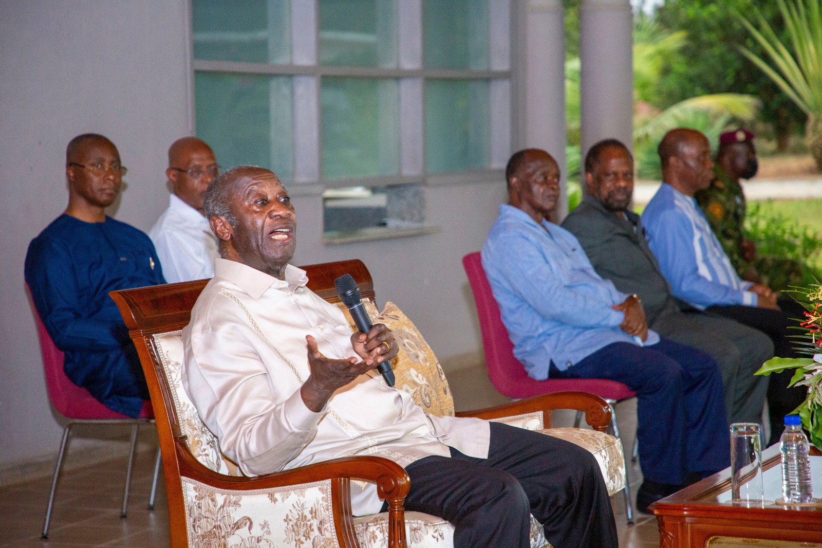 Côte d’Ivoire | Recevant une délégation de la Nawa