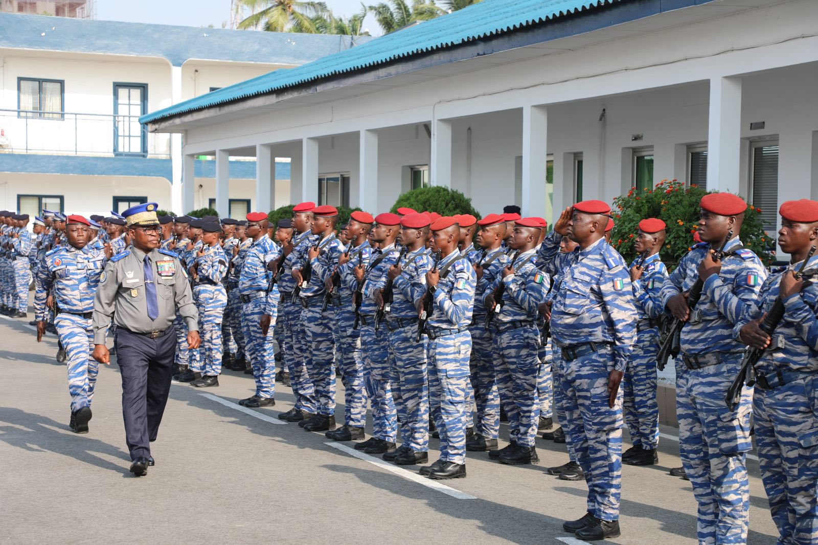 Côte d’Ivoire | Entrée à l’école de Gendarmerie